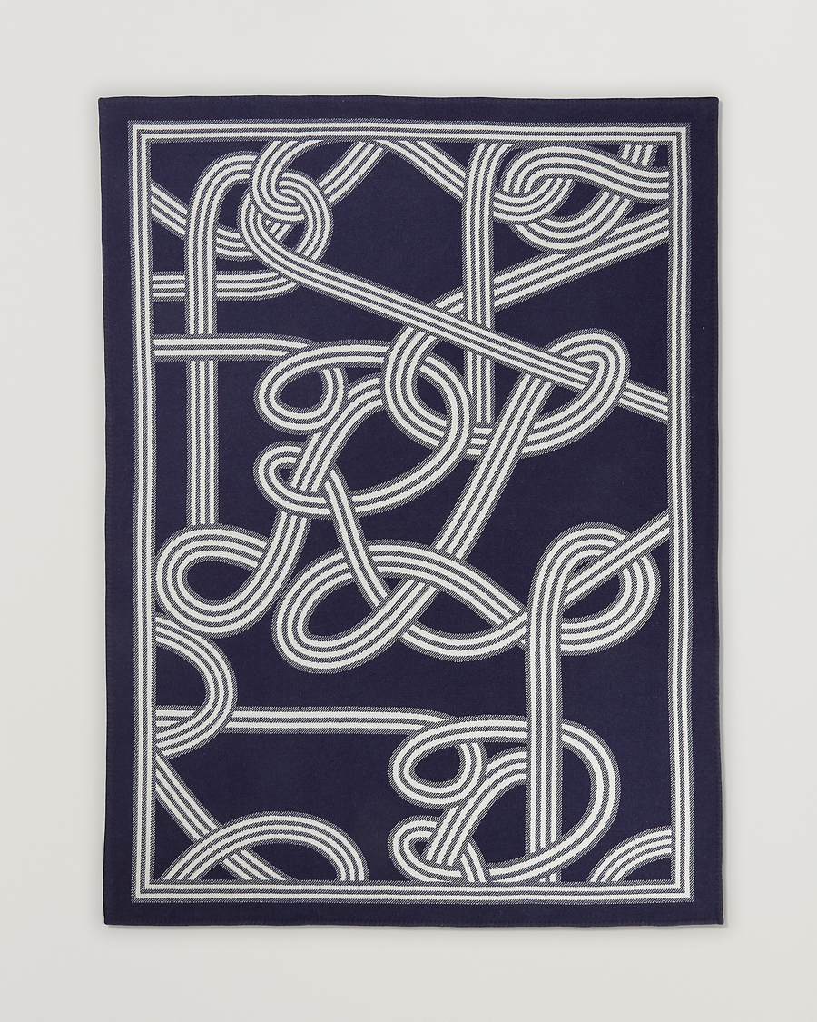 Herren | Textilien | Ralph Lauren Home | Berken Wool/Cashmere Signature Logo Blanket Navy