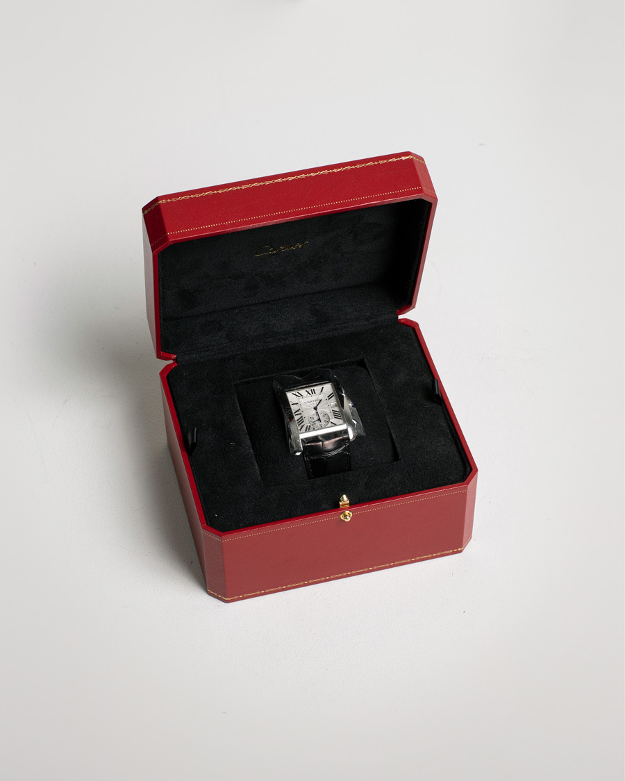 Herren | Pre-Owned & Vintage Watches | Cartier Pre-Owned | Tank MC W5330003 Steel White
