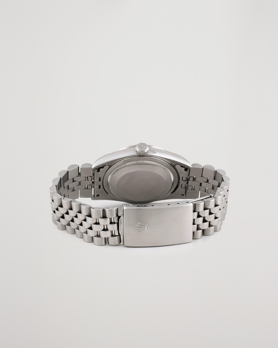 Herren | Pre-Owned & Vintage Watches | Rolex Pre-Owned | Datejust 16220 Oyster Perpetual Black Steel Black
