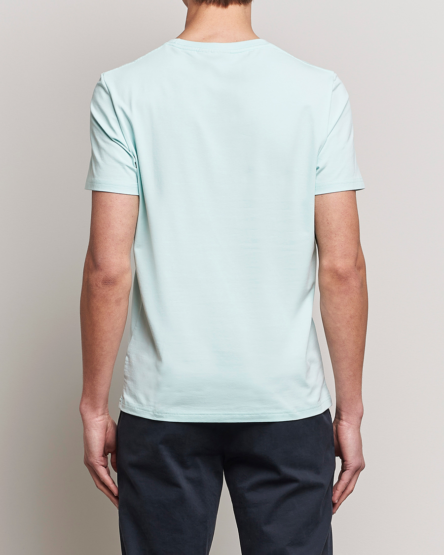 Herren | T-Shirts | Morris | James Cotton T-Shirt Turquoise