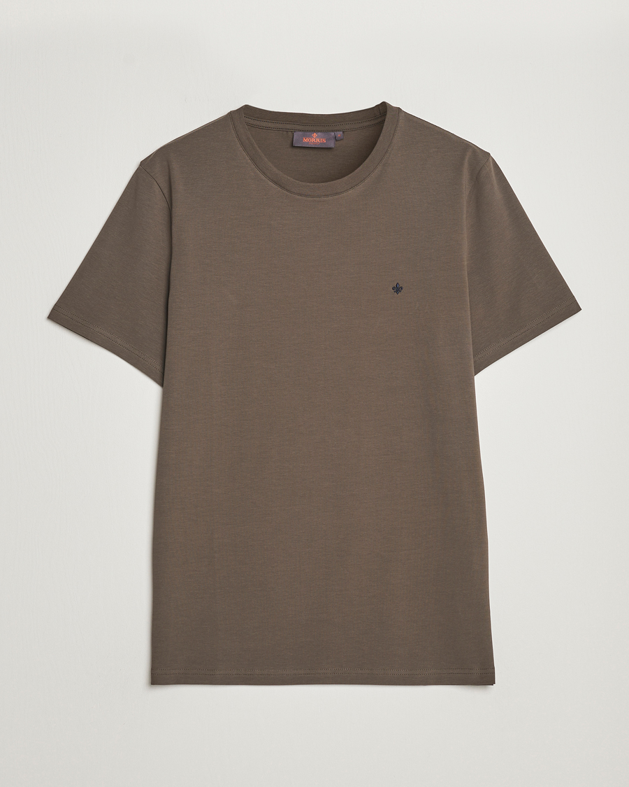 Herren | T-Shirts | Morris | James Cotton T-Shirt Brown