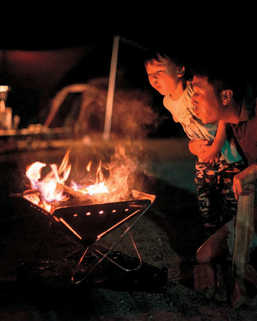 Herren | Snow Peak Tabiki Fire & Grill Stainless Steel | Snow Peak | Tabiki Fire & Grill Stainless Steel