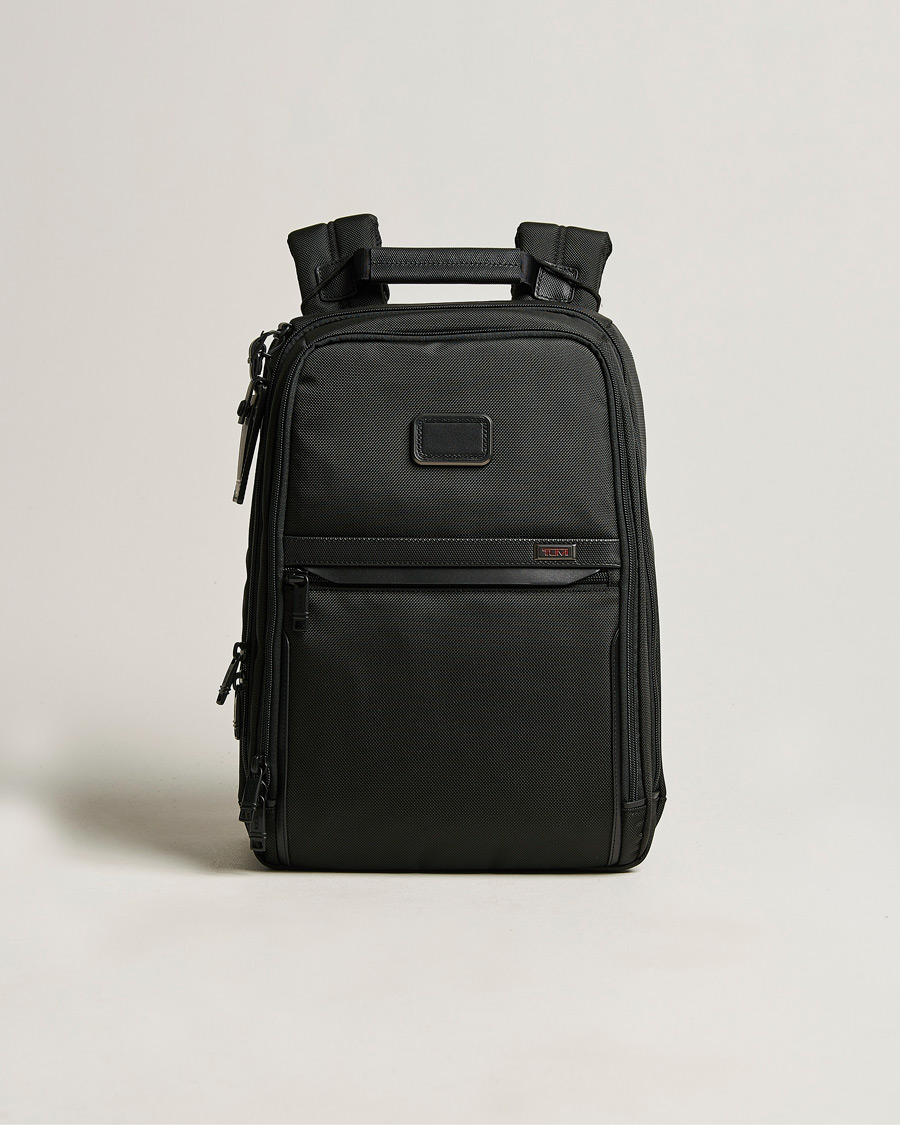 Herren | TUMI Alpha 3 Slim Backpack Black | TUMI | Alpha 3 Slim Backpack Black