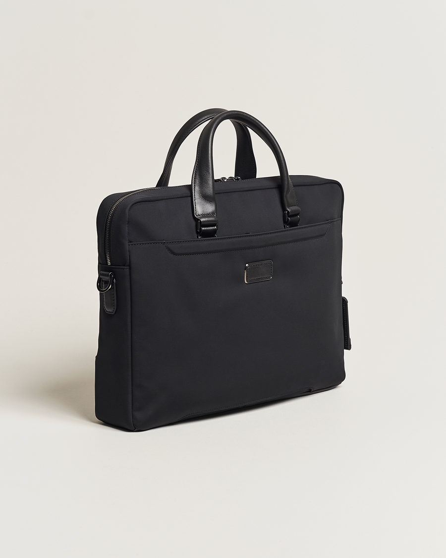 Herren | TUMI Harrison Avondale Top Zip Briefcase Black | TUMI | Harrison Avondale Top Zip Briefcase Black
