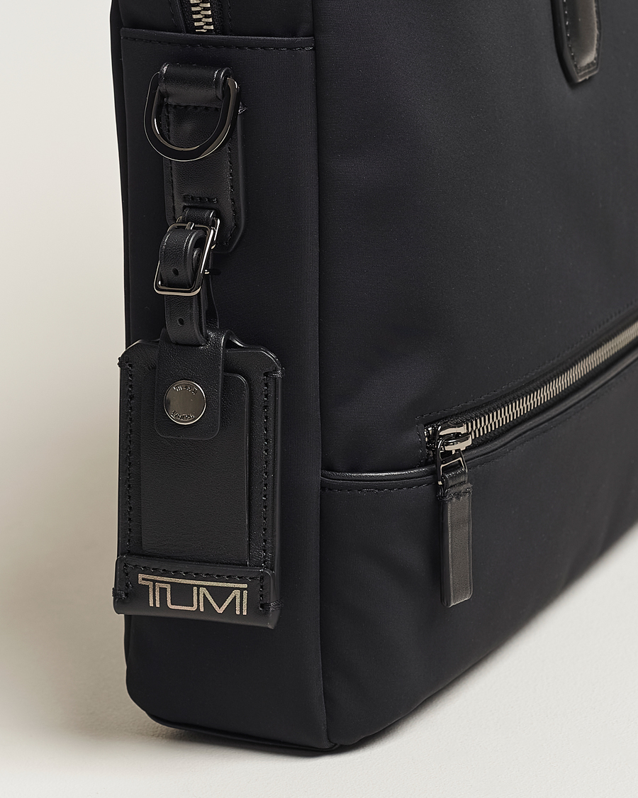Herren | TUMI Harrison Avondale Top Zip Briefcase Black | TUMI | Harrison Avondale Top Zip Briefcase Black