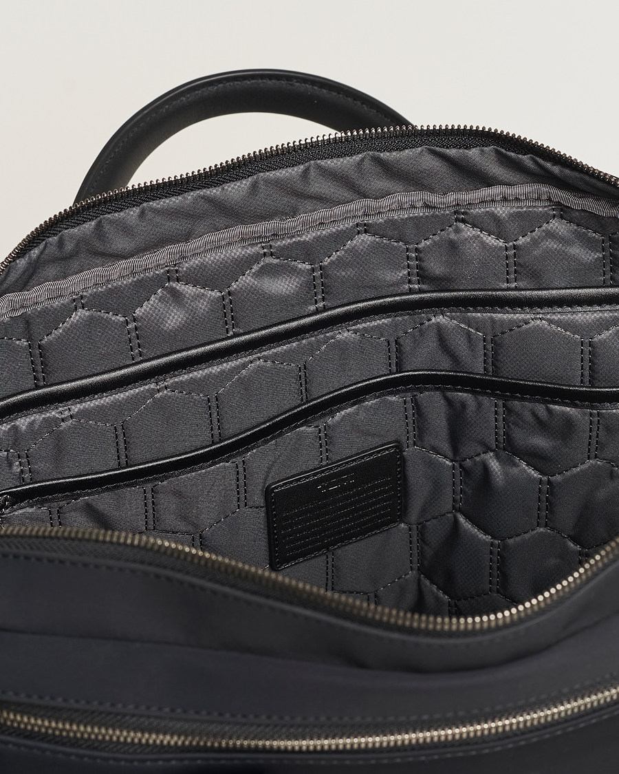 Herren | TUMI Harrison Avondale Top Zip Briefcase Black | TUMI | Harrison Avondale Top Zip Briefcase Black