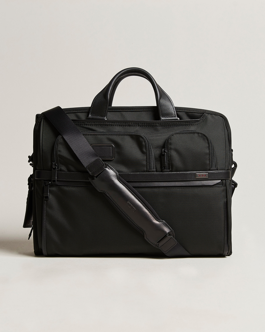 Herren | Taschen | TUMI | Alpha 3 Compact Large Laptop Brief Black
