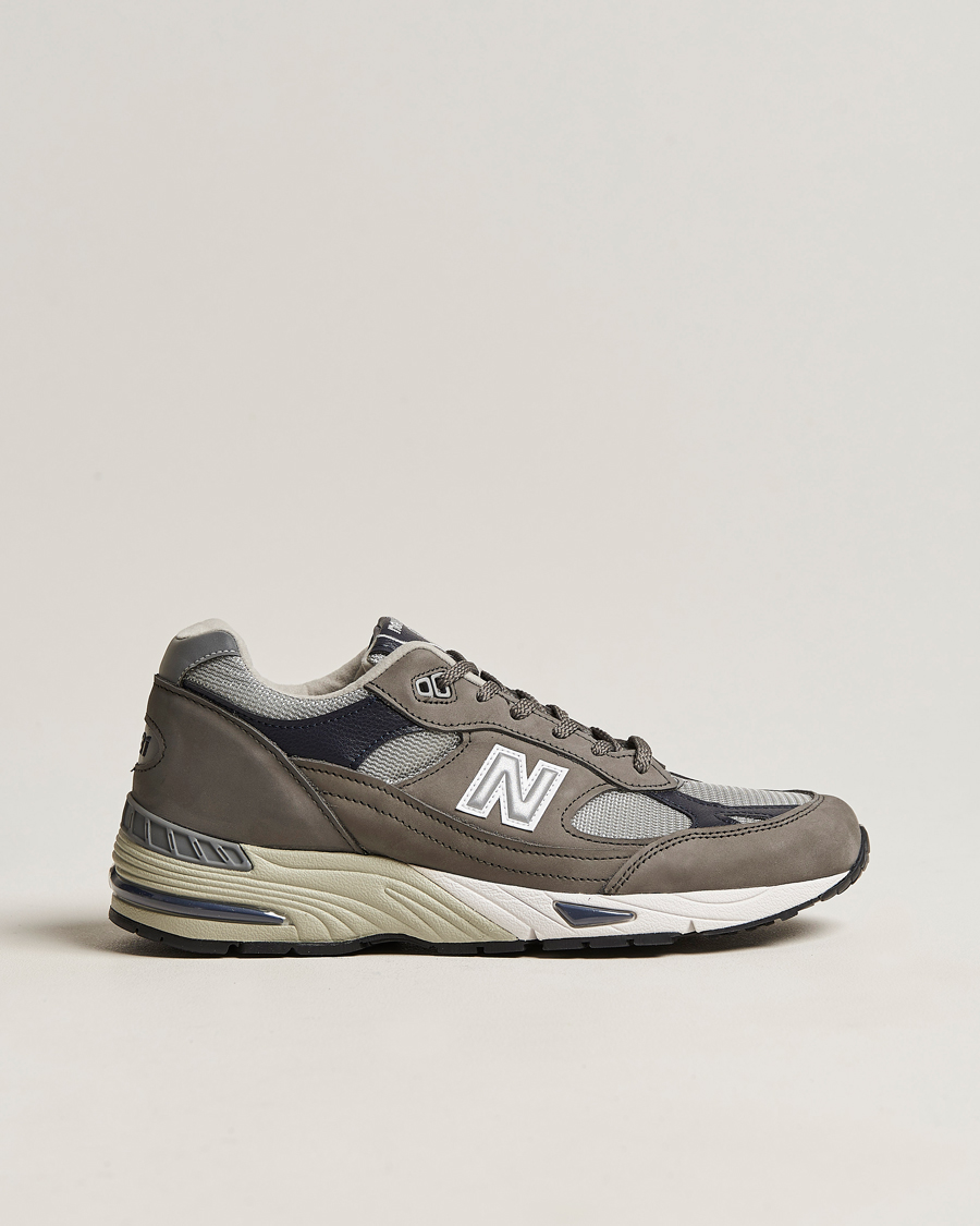 Herren | New Balance Made In UK 991 Sneakers Castlerock/Navy | New Balance | Made In UK 991 Sneakers Castlerock/Navy