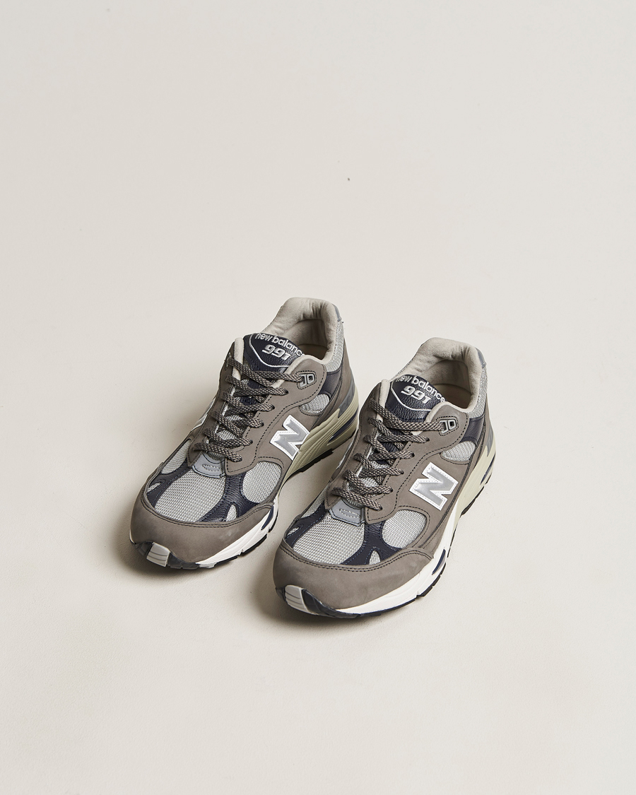 Herren | New Balance Made In UK 991 Sneakers Castlerock/Navy | New Balance | Made In UK 991 Sneakers Castlerock/Navy