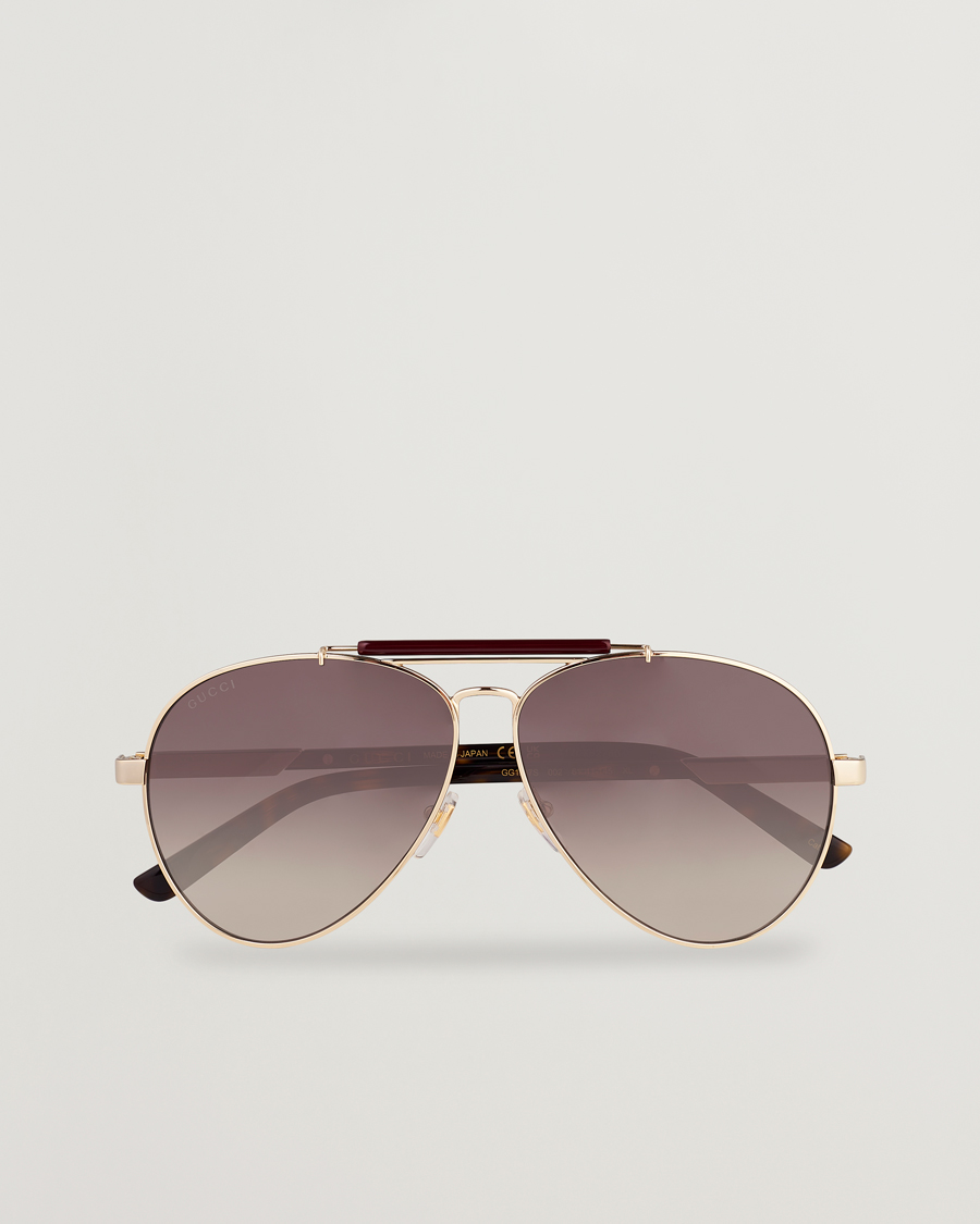 Herren | Gucci GG1287S Sunglasses Havana/Gold | Gucci | GG1287S Sunglasses Havana/Gold