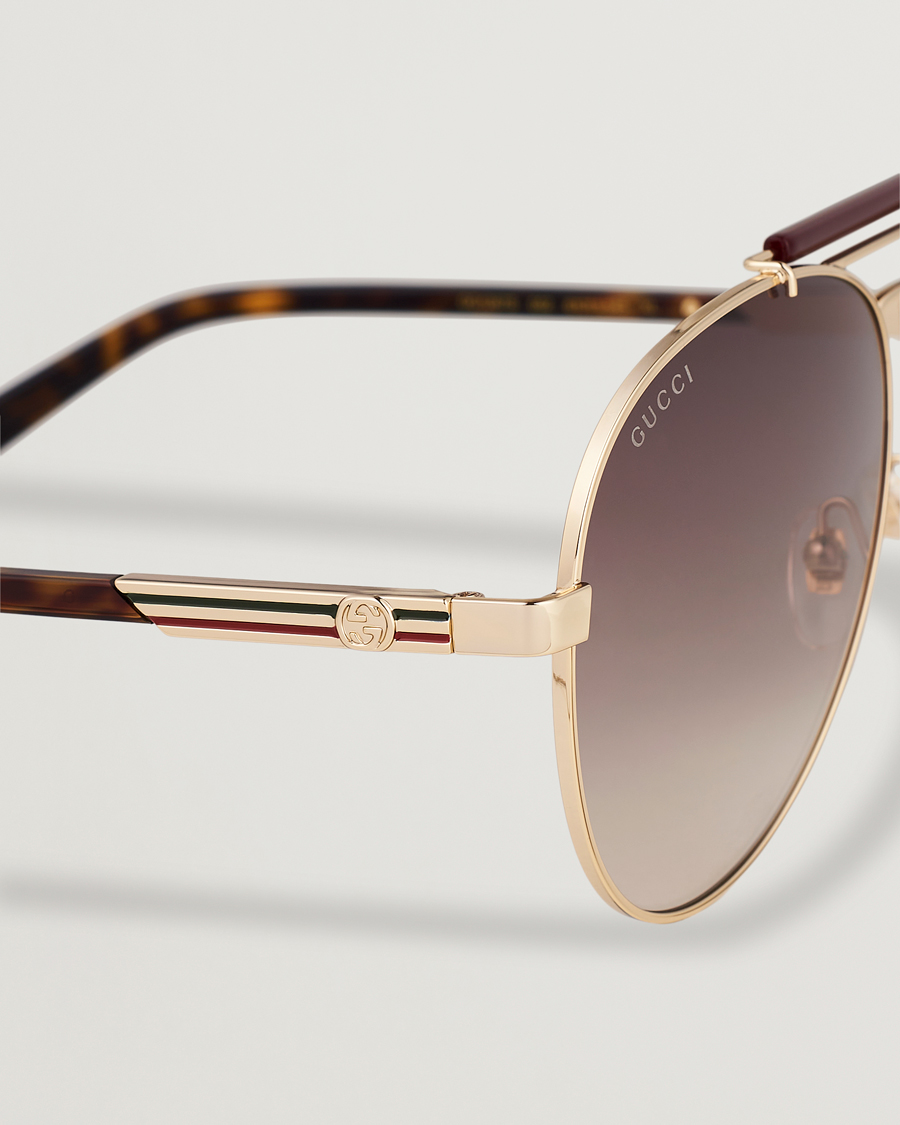 Herren | Gucci GG1287S Sunglasses Havana/Gold | Gucci | GG1287S Sunglasses Havana/Gold