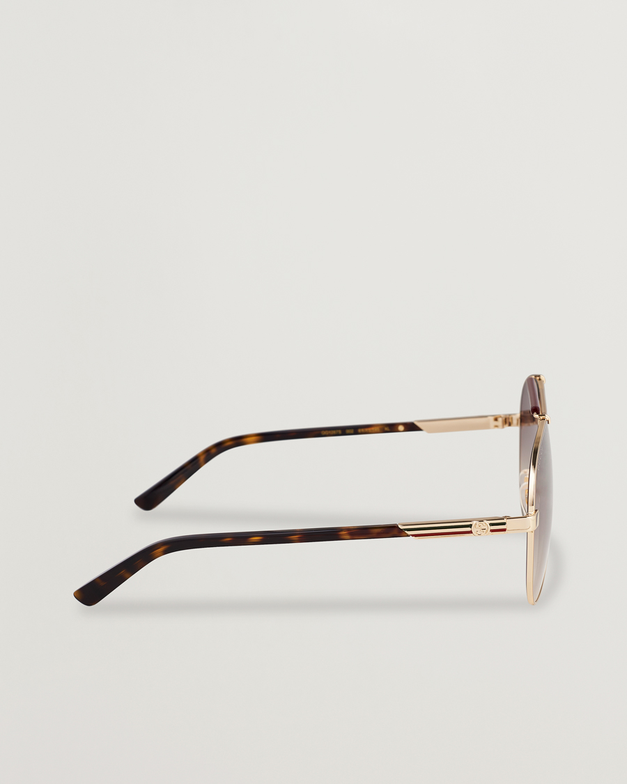 Herren | Gucci GG1287S Sunglasses Havana/Gold | Gucci | GG1287S Sunglasses Havana/Gold