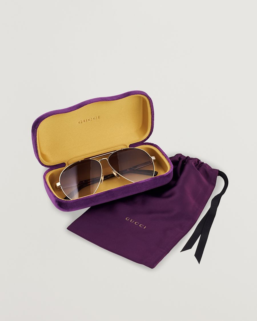 Herren | Gucci GG1287S Sunglasses Havana/Gold | Gucci | GG1287S Sunglasses Havana/Gold