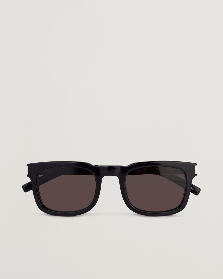 Herren | Saint Laurent SL 581 Sunglasses Black/Silver | Saint Laurent | SL 581 Sunglasses Black/Silver