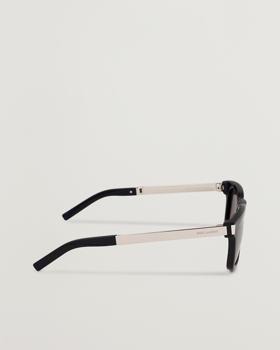 Herren | Saint Laurent SL 581 Sunglasses Black/Silver | Saint Laurent | SL 581 Sunglasses Black/Silver