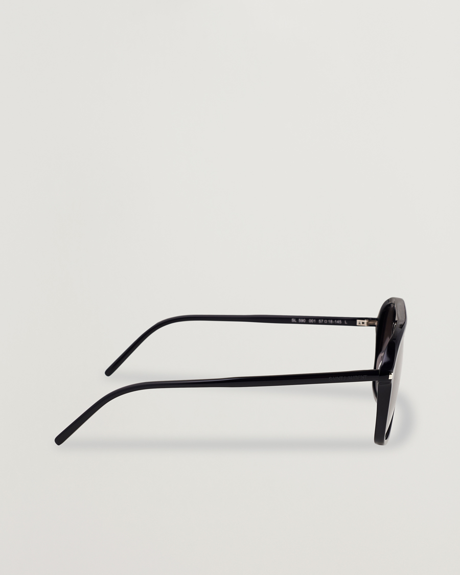 Herren | Saint Laurent SL 590 Sunglasses Black | Saint Laurent | SL 590 Sunglasses Black