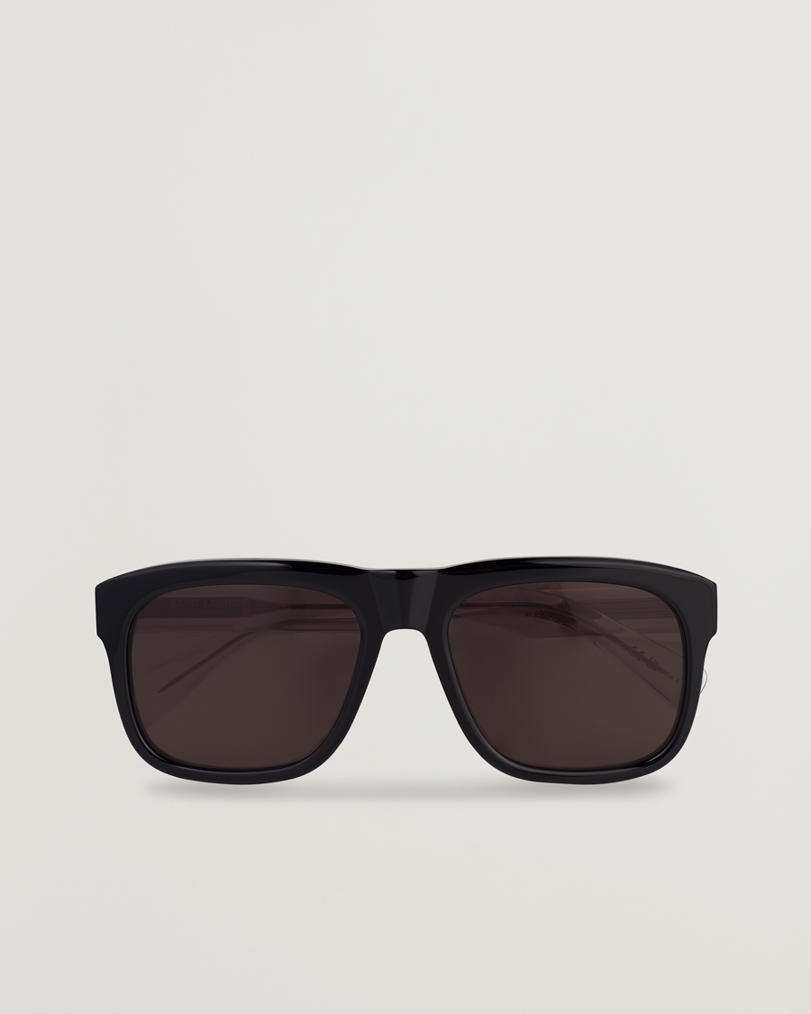 Herren | Saint Laurent SL 558 Sunglasses Black/Crystal | Saint Laurent | SL 558 Sunglasses Black/Crystal