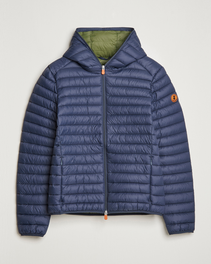 Herren | Jacken | Save The Duck | Duffy Lightweight Padded Hood Jacket Ombre Blue