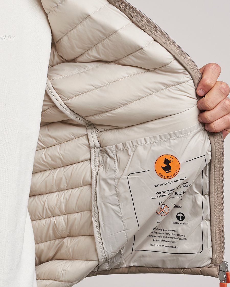 Herren | Jacken | Save The Duck | Alex Lightweight Padded Jacket Dune Beige
