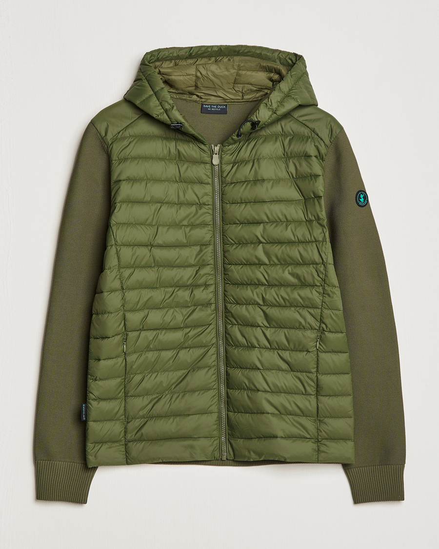 Herren | Jacken | Save The Duck | Murilo Hybrid Hood Jacket Dusty Olive