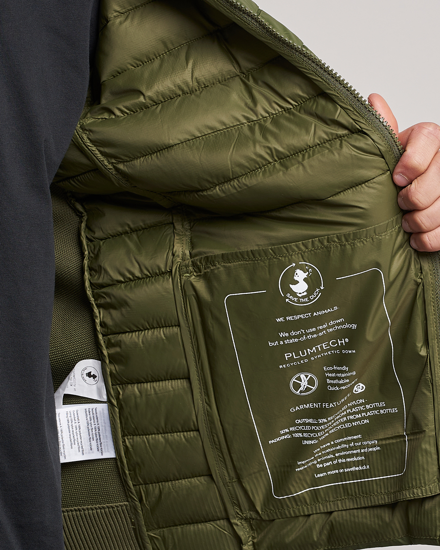 Herren | Jacken | Save The Duck | Murilo Hybrid Hood Jacket Dusty Olive