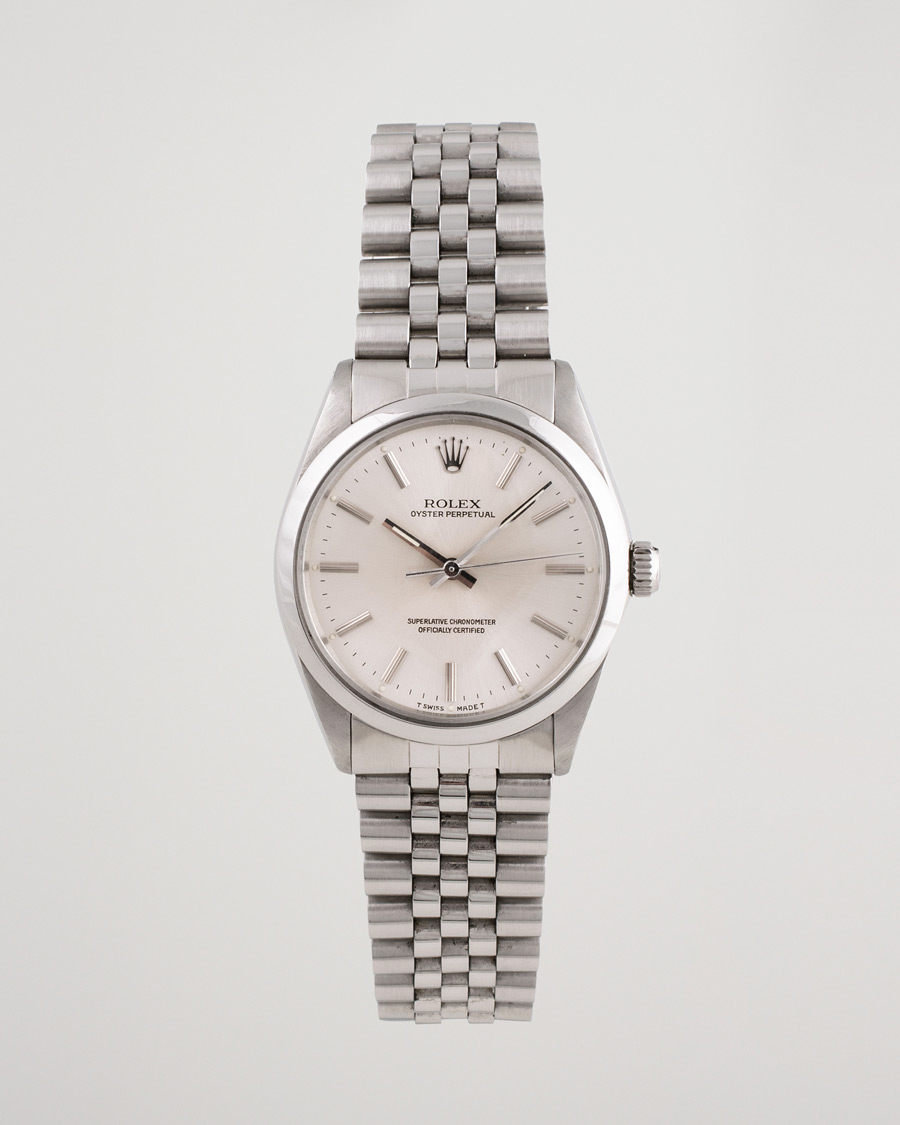 Herren | Pre-Owned & Vintage Watches | Rolex Pre-Owned | Oyster Perpetual 1002 Steel Silver