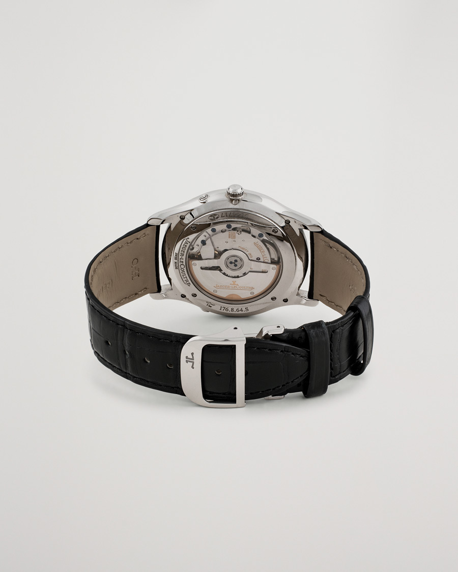 Herren | Pre-Owned & Vintage Watches | Jaeger-LeCoultre Pre-Owned | Master Ultra Thin Moon39 176.8.64S Steel Silver