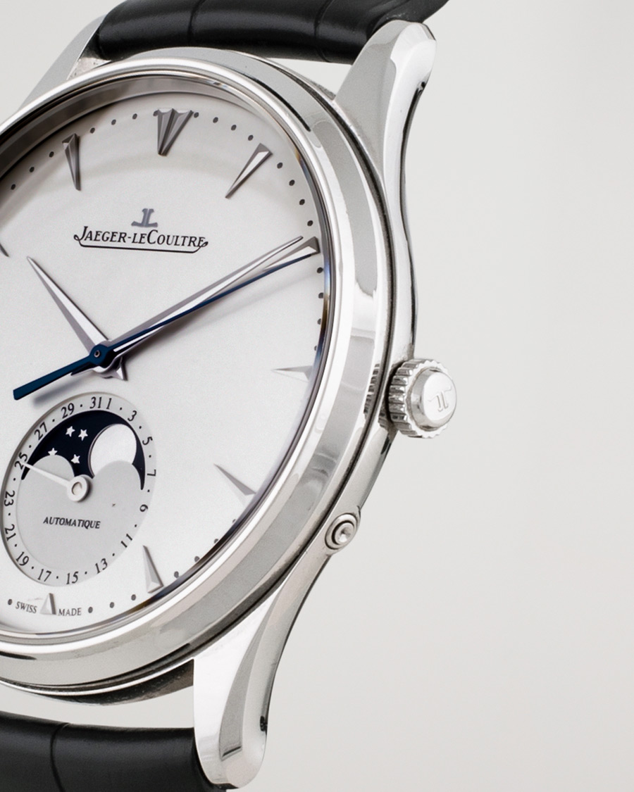Herren | Pre-Owned & Vintage Watches | Jaeger-LeCoultre Pre-Owned | Master Ultra Thin Moon39 176.8.64S Steel Silver