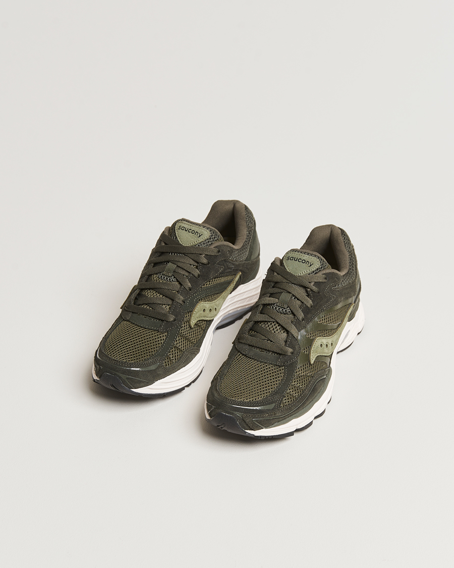 Herren | Saucony Progrid Omni 9 Running Sneaker Green | Saucony | Progrid Omni 9 Running Sneaker Green