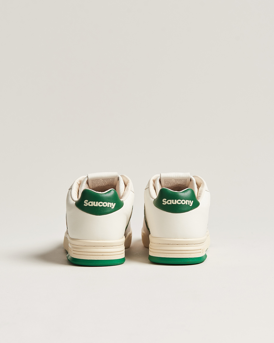Herren | Saucony Sonic Vintage Leather Sneaker White | Saucony | Sonic Vintage Leather Sneaker White