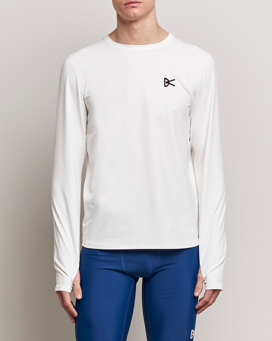 Herren | Sport | District Vision | Deva-Tech Long Sleeve T-Shirt White