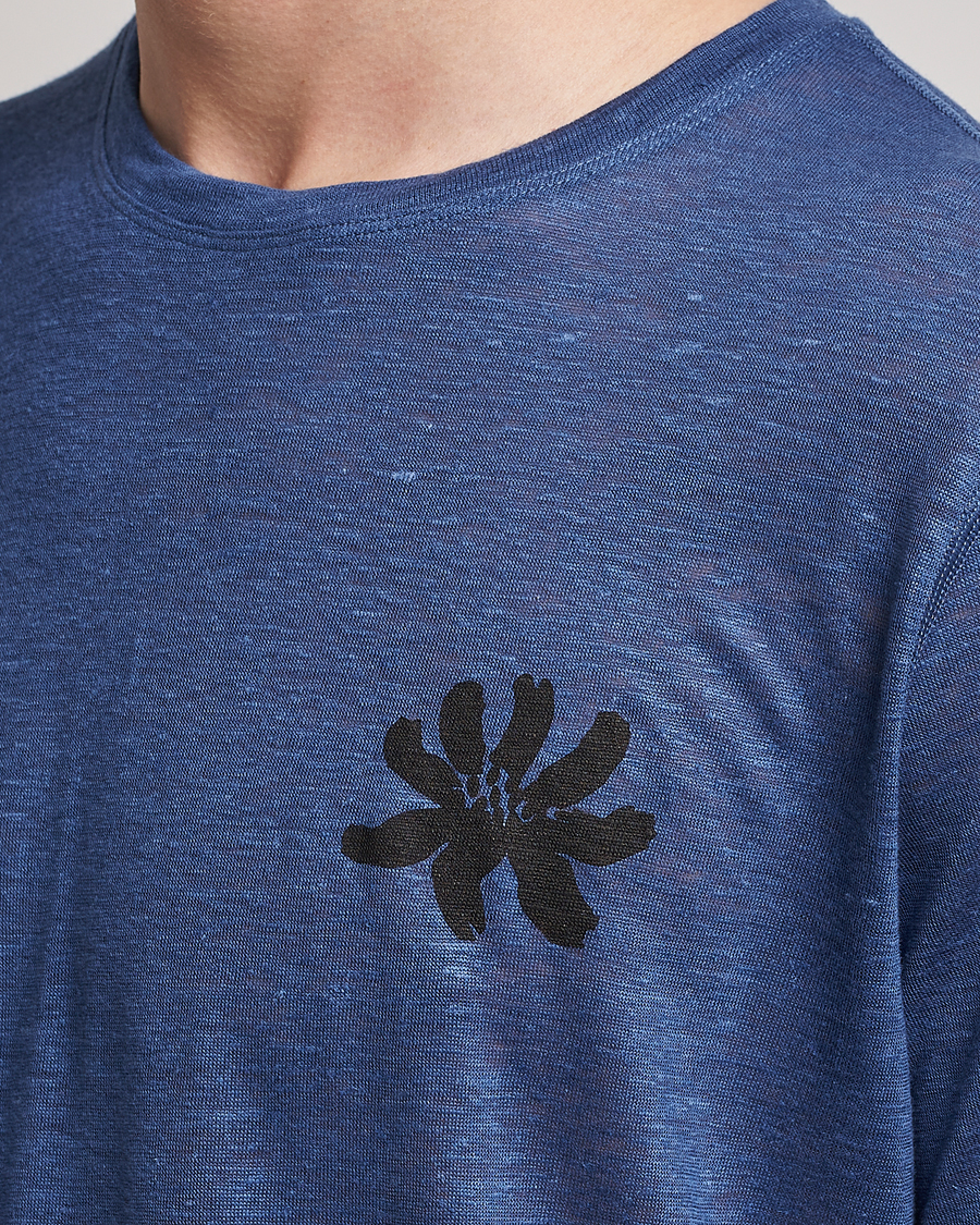 Herren | T-Shirts | District Vision | Suhka Hemp Short Sleeve T-Shirt Ocean Blue