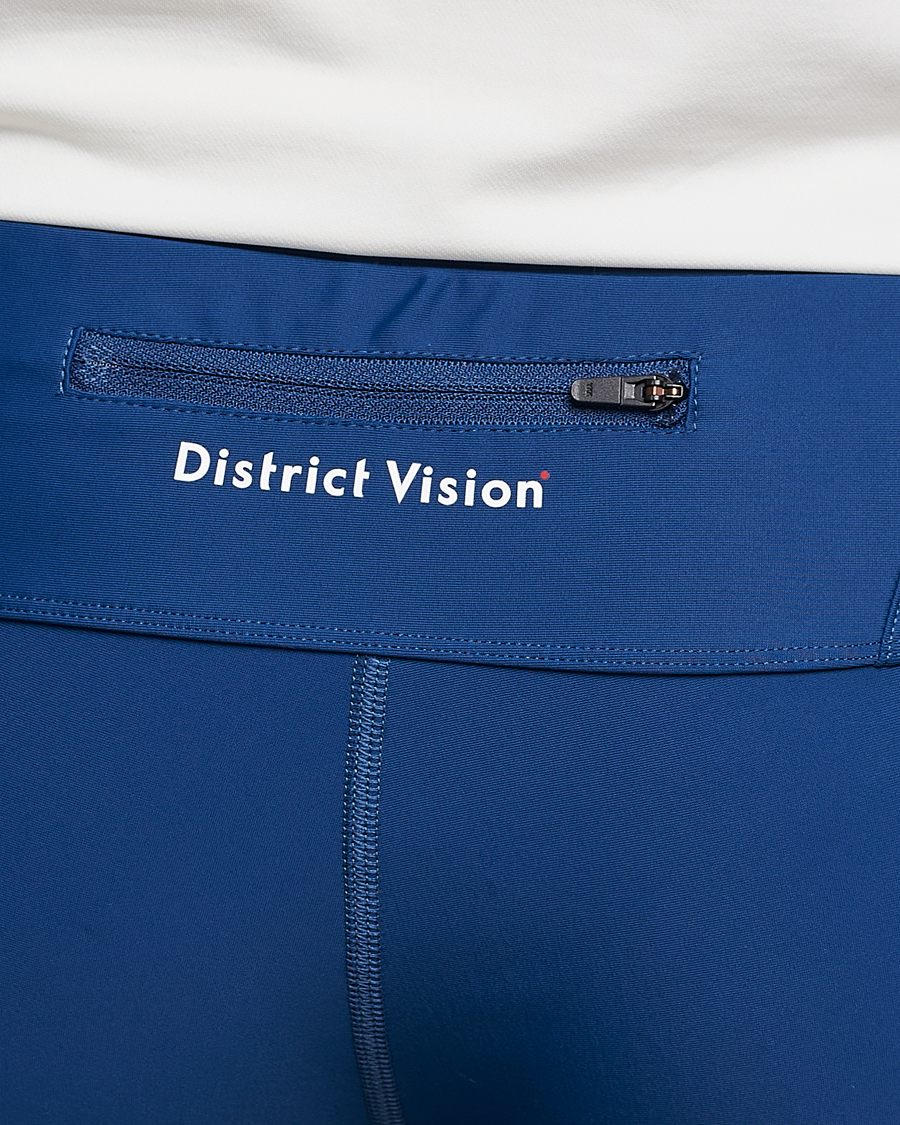 Herren | Shorts | District Vision | TomTom Half Tights Ocean Blue