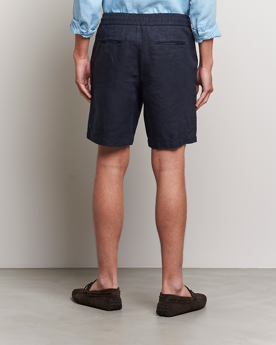 Herren | Shorts | Orlebar Brown | Cornell Linen Shorts Night Iris