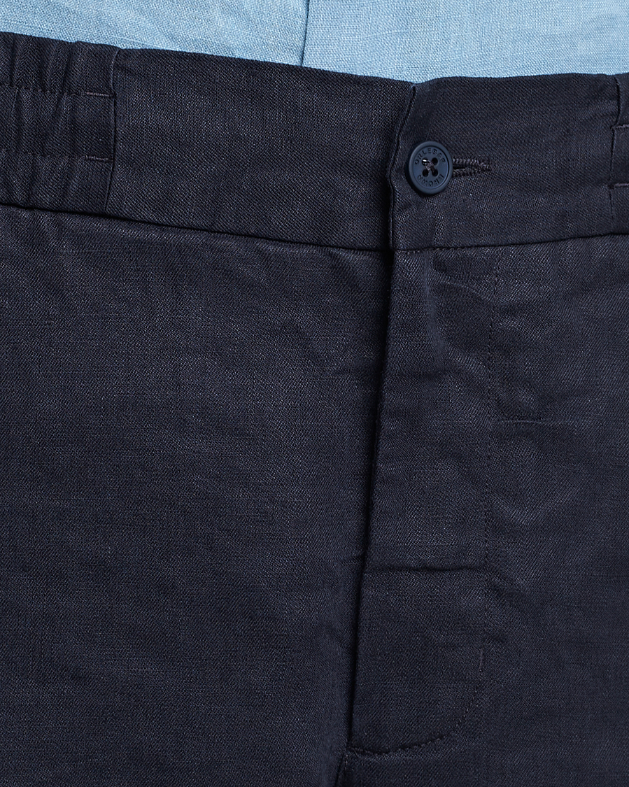 Herren | Shorts | Orlebar Brown | Cornell Linen Shorts Night Iris