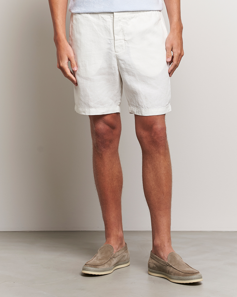Herren | Leinenshorts | Orlebar Brown | Cornell Linen Shorts Sandbar