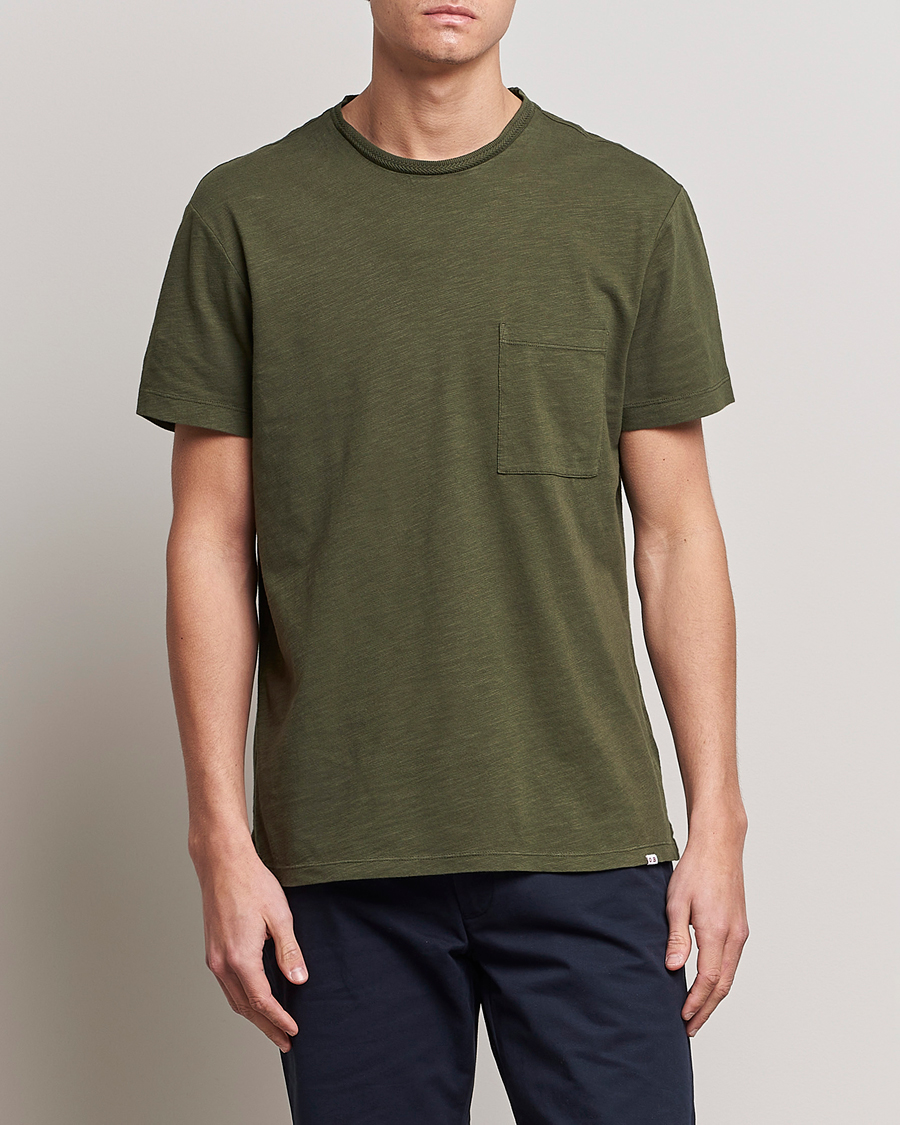 Herren | T-Shirts | Orlebar Brown | OB Classic Garment Dyed Cotton T-Shirt Palm