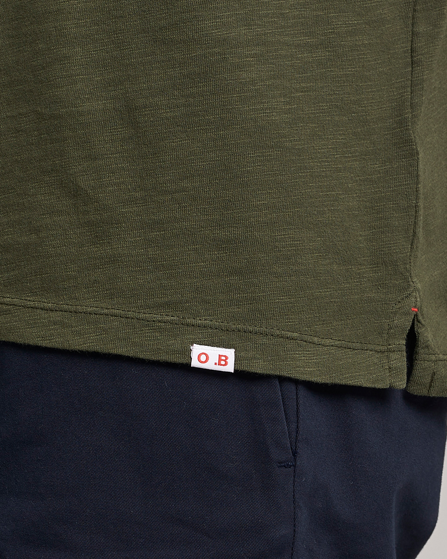 Herren | T-Shirts | Orlebar Brown | OB Classic Garment Dyed Cotton T-Shirt Palm