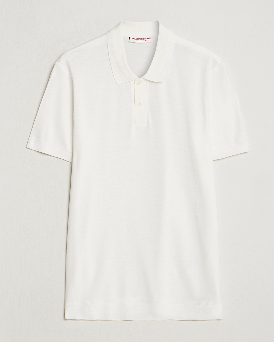 Herren | Poloshirts | Orlebar Brown | Jarrett Knitted Rib Polo Sandbar