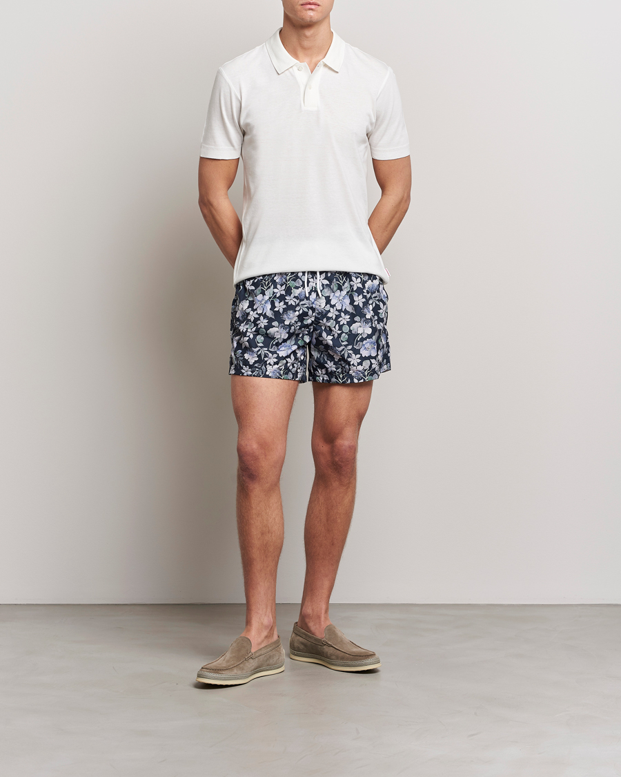 Herren | Poloshirts | Orlebar Brown | Jarrett Knitted Rib Polo Sandbar