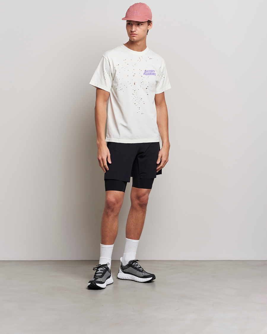 Herren | T-Shirts | Satisfy | MothTech T-Shirt Off White