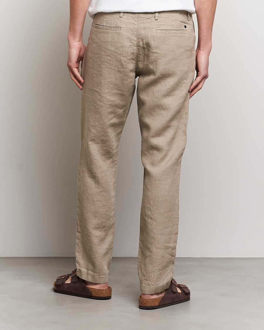Herren | Hosen | NN07 | Karl Linen Trousers Greige