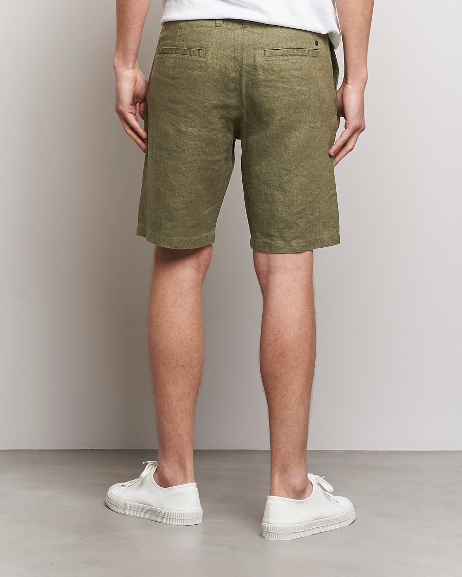 Herren | Shorts | NN07 | Crown Linen Shorts Army