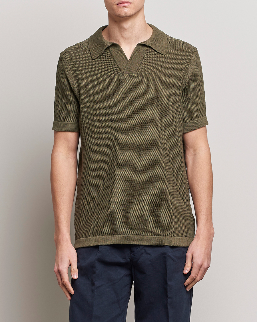 Herren | Poloshirts | NN07 | Ryan Organic Cotton Polo Army
