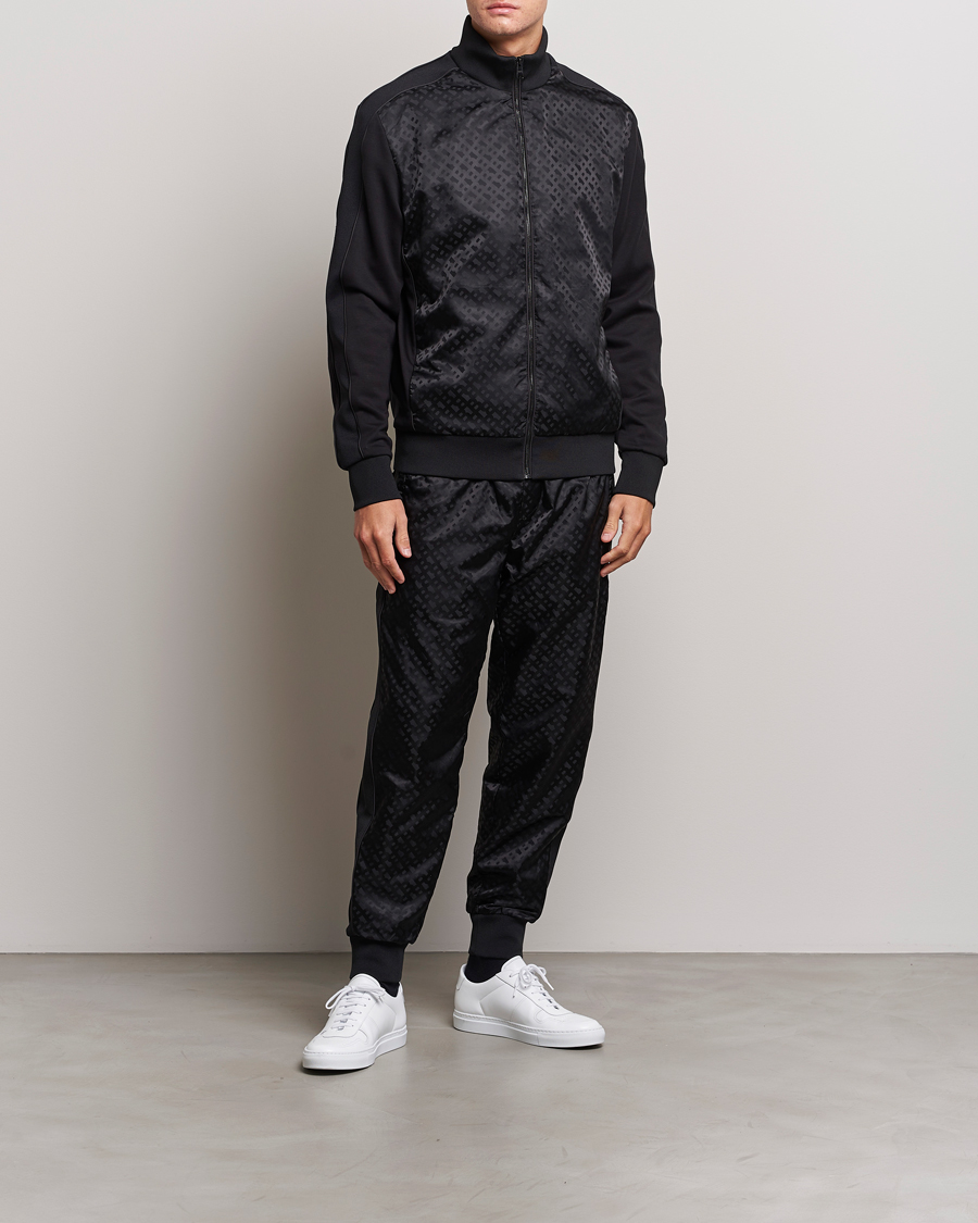Herren | Hosen | BOSS BLACK | Lamont Monogram Sweatpants Black