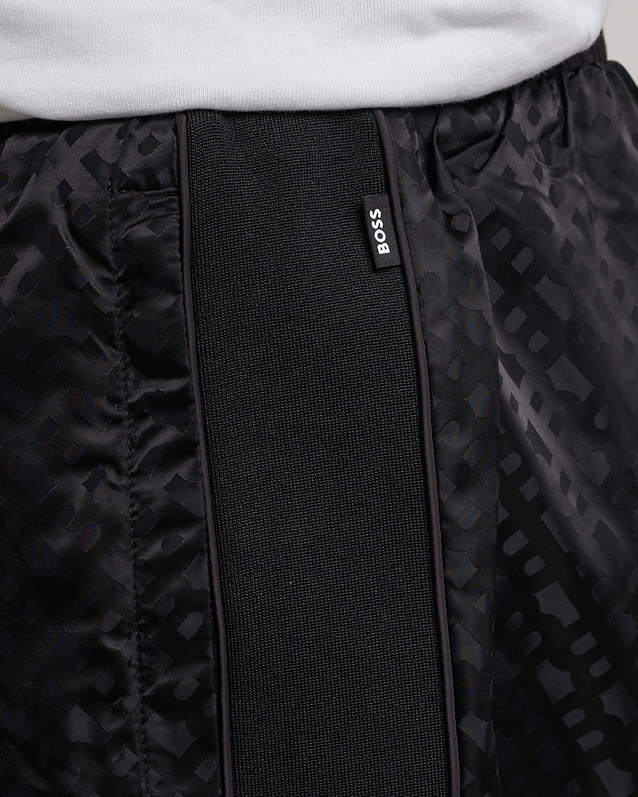 Herren | Hosen | BOSS BLACK | Lamont Monogram Sweatpants Black