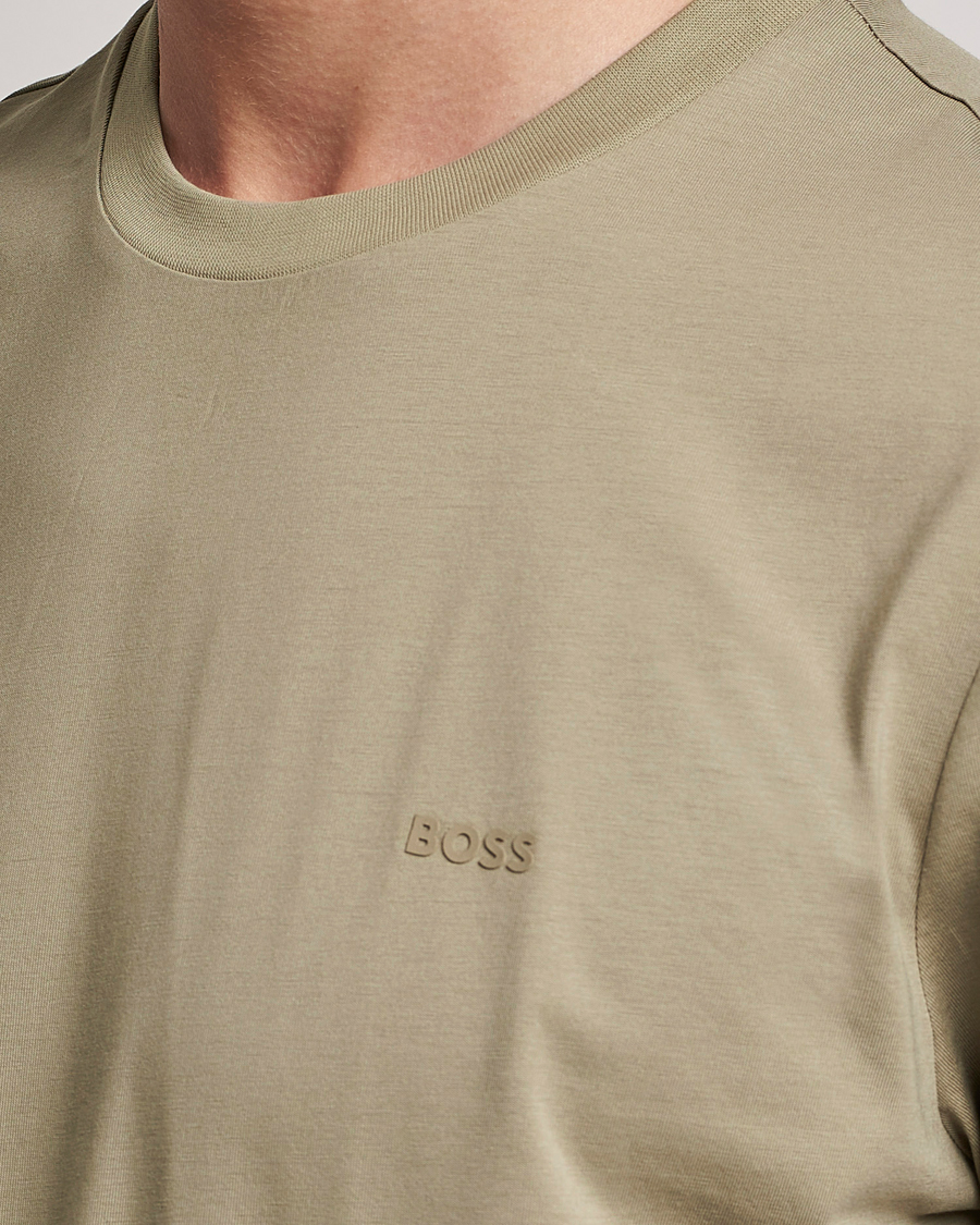 Herren | T-Shirts | BOSS BLACK | Thompson Crew Neck T-Shirt Pastel Green