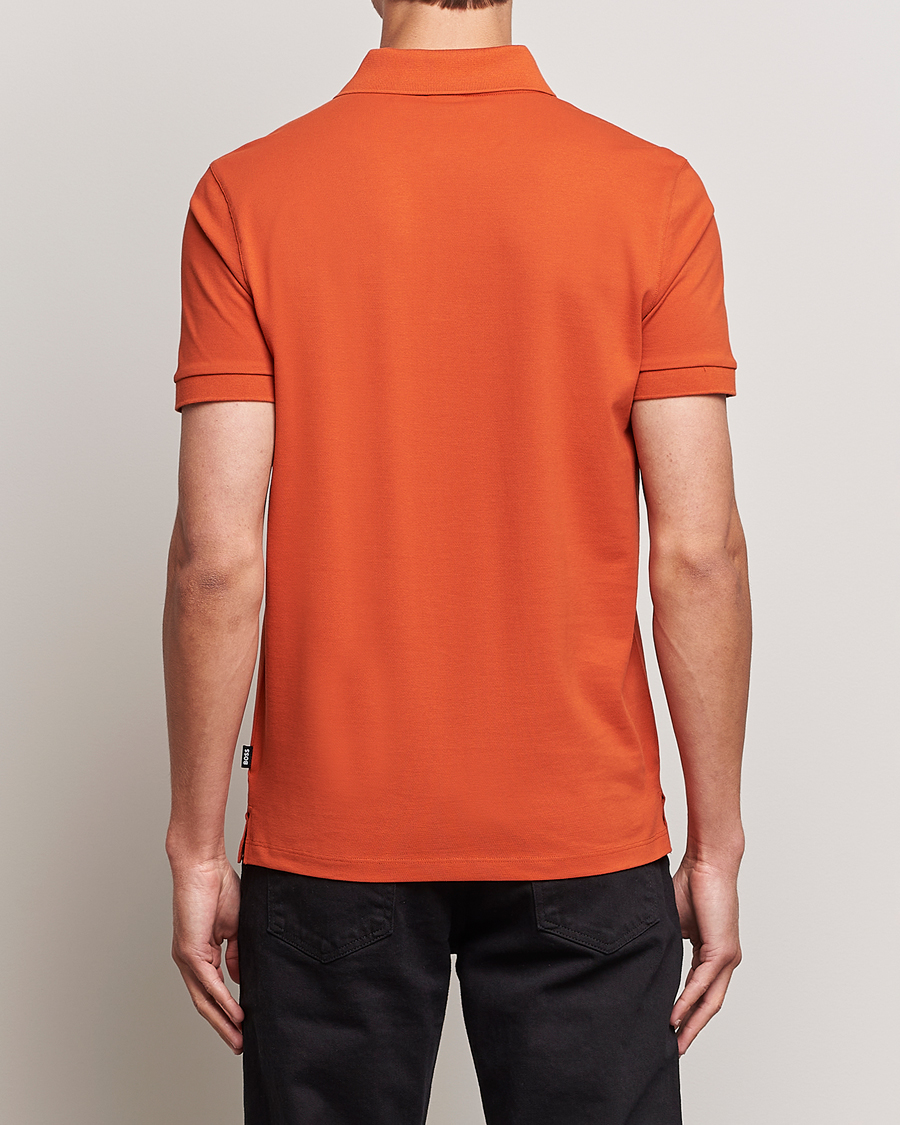 Herren | Poloshirts | BOSS BLACK | Pallas Polo Dark Orange