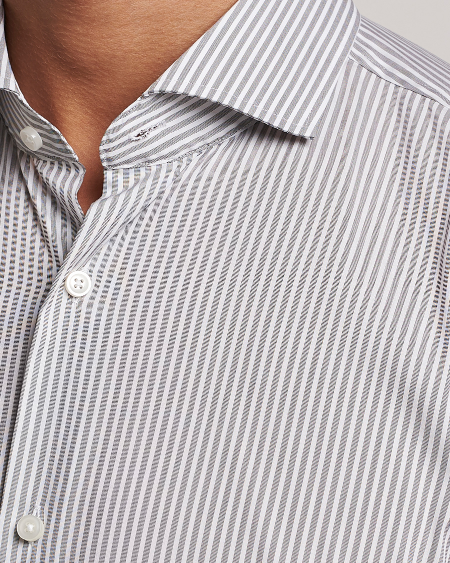 Herren | Hemden | BOSS BLACK | Hank 4-Way Micro Check Stretch Shirt Open Green