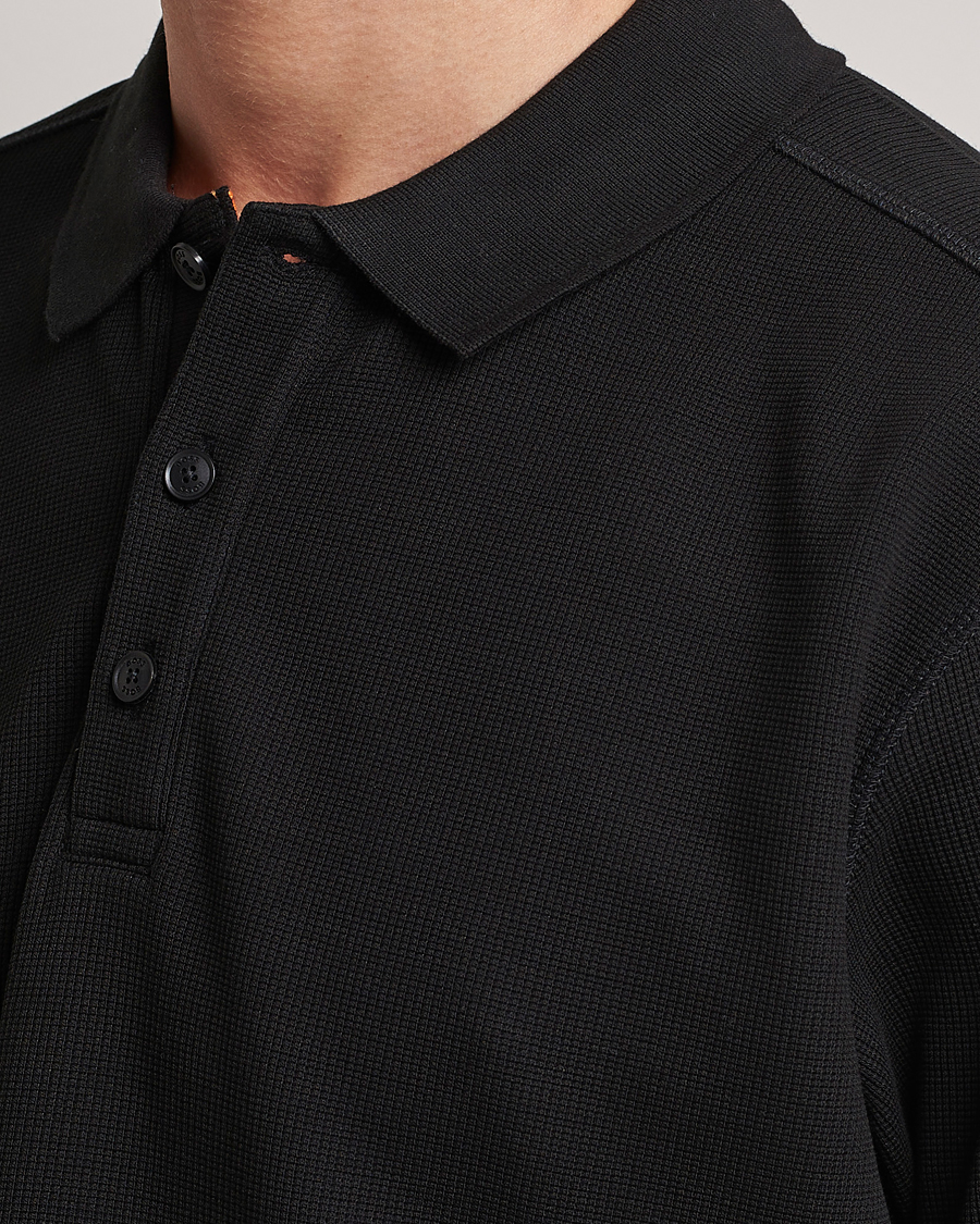 Herren | Poloshirts | BOSS ORANGE | Petempesto Knitted Polo Black